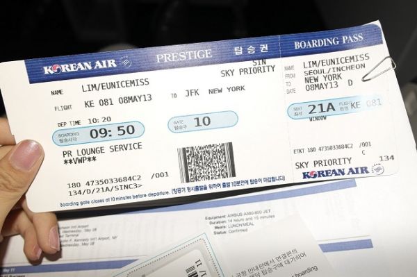 Quy định về hoàn vé máy bay Korean Airline