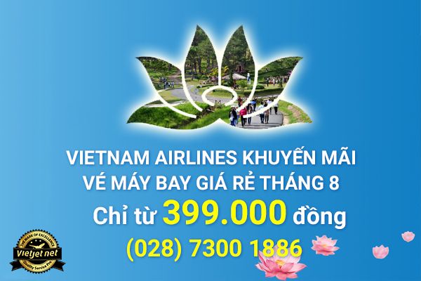 vietnam airlines khuyen mai ve may bay gia re thang 8 1