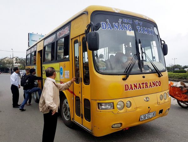xe buýt sân bay Đà Nẵng - Hội An