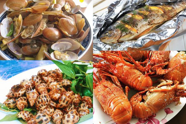 Quảng Bình có nhiều món hải sản ngon nức tiếng