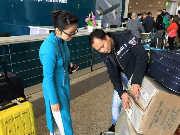 Hành lý ký gửi của hãng hàng không Vietnam Airline