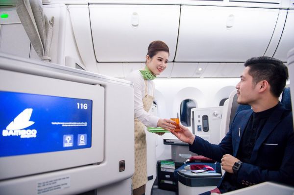 Bamboo Airways dịch vụ định hướng 5 sao chuẩn quốc tế