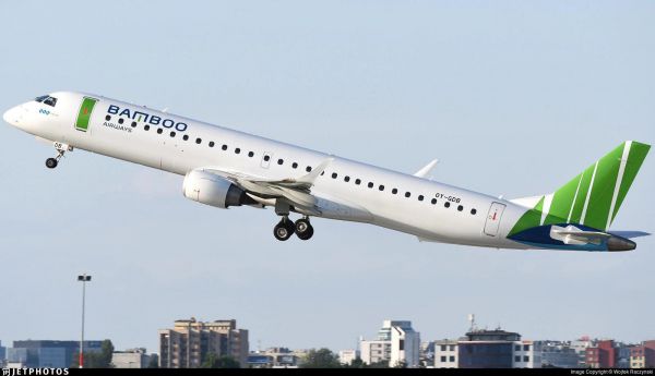 Bamboo Airways là một trong những hãng hàng không khai thác vé máy bay đi Côn Đảo (Ảnh ST)
