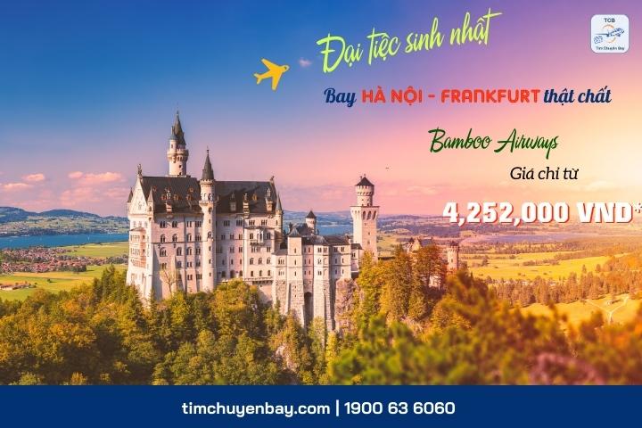 Đại tiệc sinh nhật bay Frankfurt chỉ từ 4,252.000VND
