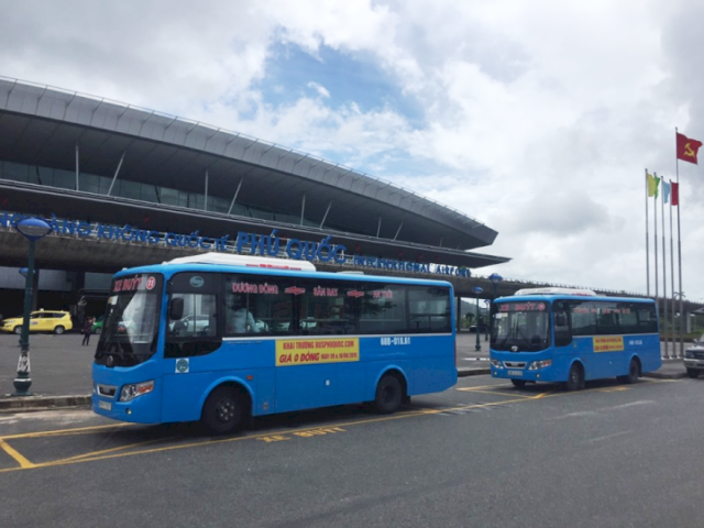 Xe bus sân bay Phú Quốc 