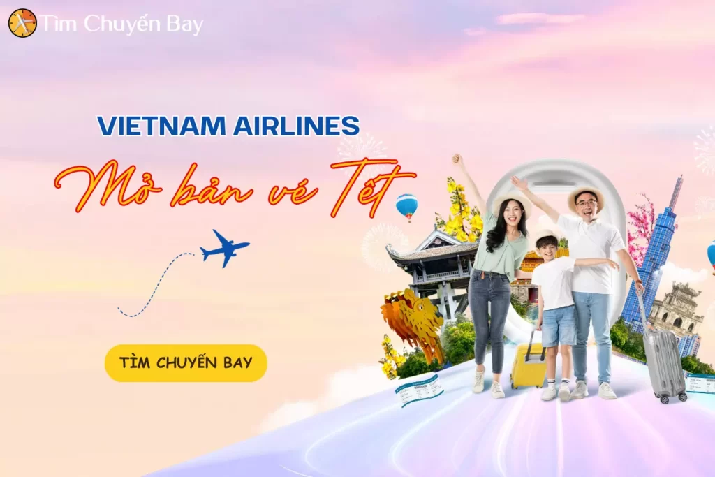 Vietnam Airlines mở bán vé Tết 2024