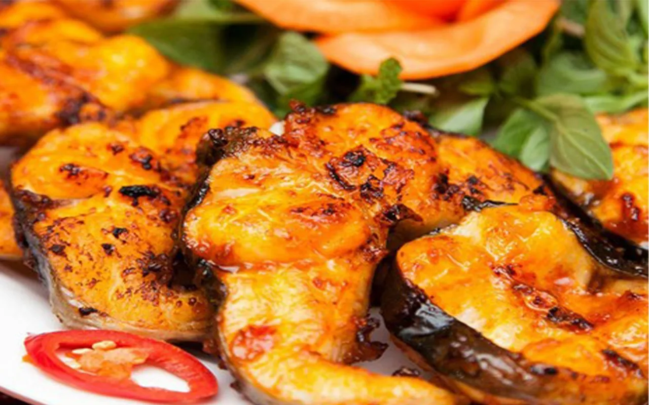 Cá lăng nướng than - ẩm thực Đắk Nông làm say lòng thực khách