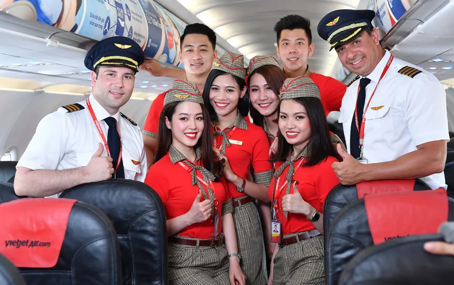 Vietjet là một trong những hãng hàng không đang cung cấp vé rẻ tại Việt Nam