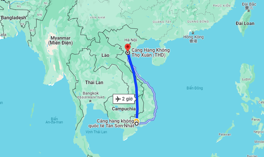 Vé máy bay từ Tphcm đi Thanh Hóa