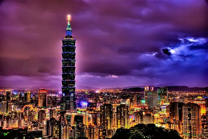 Đến tòa tháp Taipei 101 chiêm ngưỡng toàn cảnh thành phố Đài Bắc